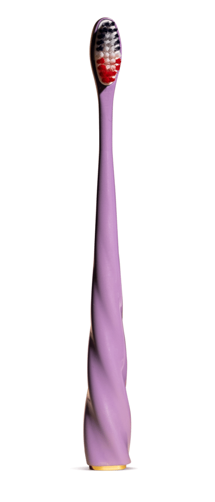 Toothy Smile : brosse à dents sur-mesure, made in France et recyclable mauve